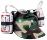 Camouflage Drinking Hat