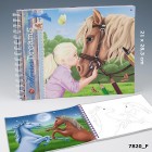 Cuaderno Colorear Horses Dreams TOPModel