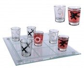 Jeu de Verres à Liqueur Morpion