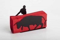 Bullfighter Napkin Holder