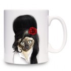 Taza Mug Gato Amy Winehouse